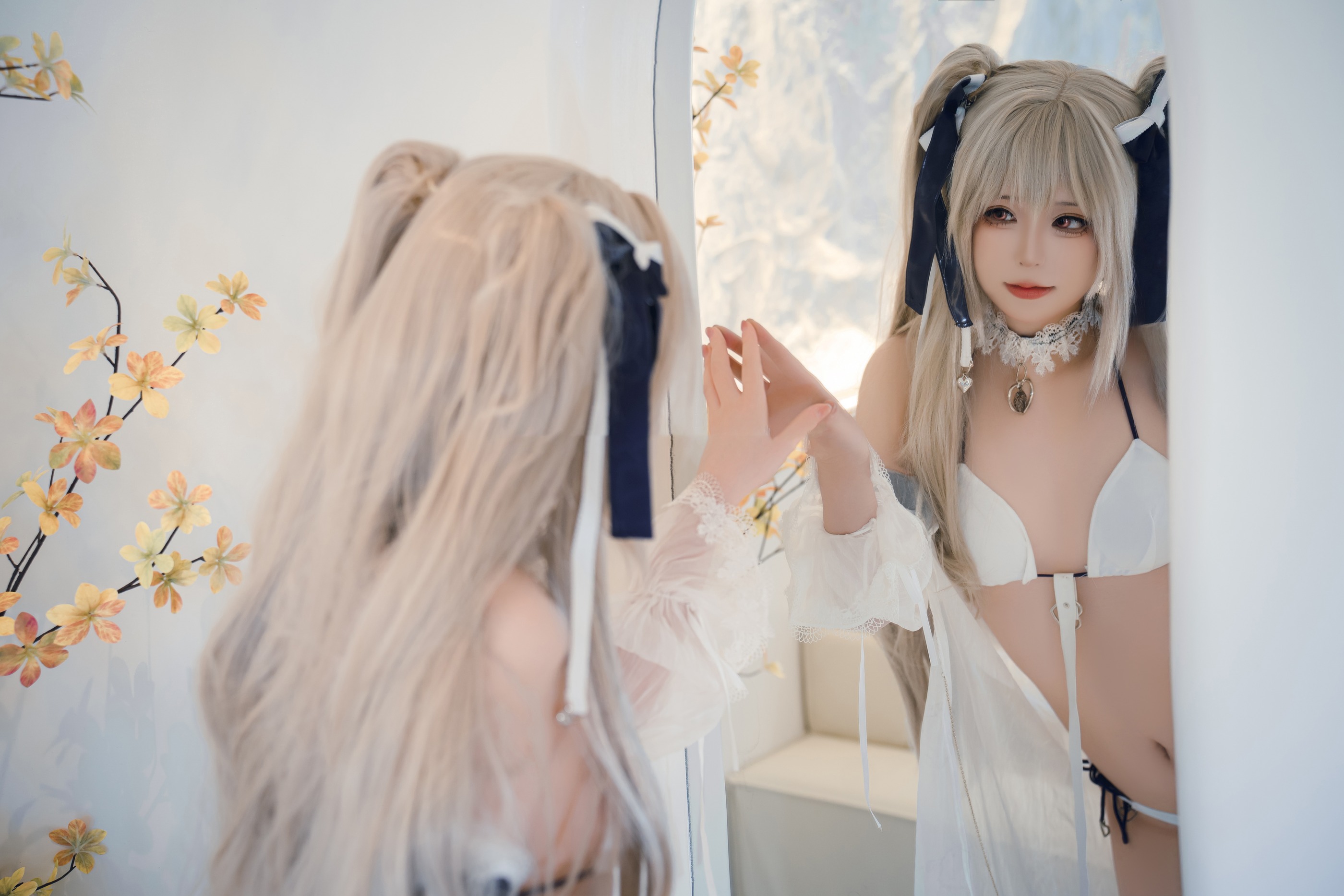 图片[1]-Quan冉有点饿 – NO.047 碧蓝航线 安克雷奇泳装[47P]-XikXak